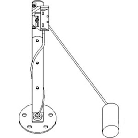 Aftermarket Fuel Sending Unit - Fits Allis Chalmers 180, 185 70261619